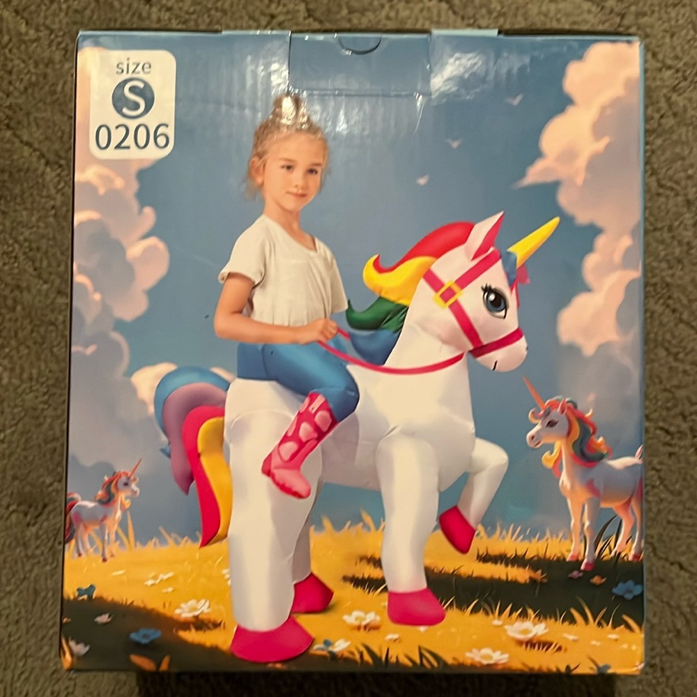 Unicorn Costume( air inflatable)